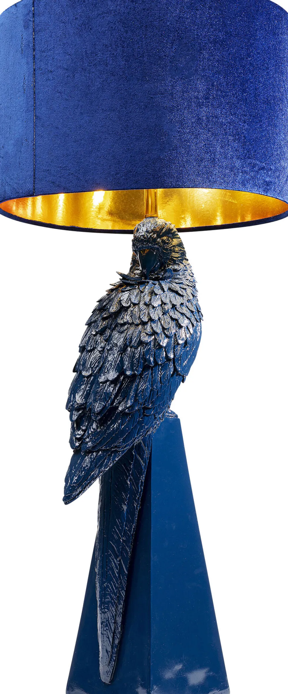 KARE Tischleuchte Parrot Blau 84cm Hot