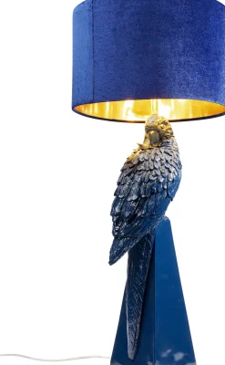 KARE Tischleuchte Parrot Blau 84cm Hot