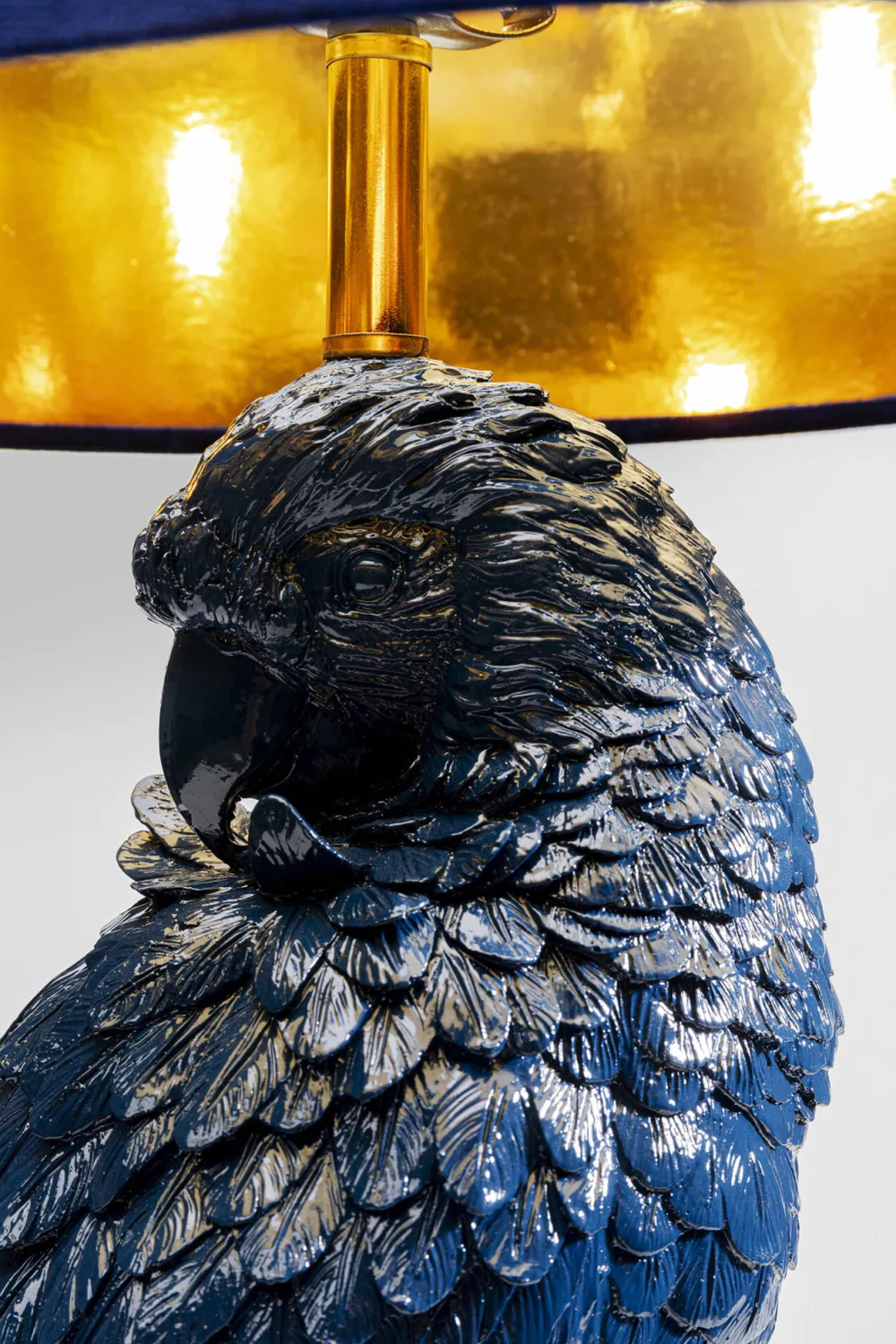 KARE Tischleuchte Parrot Blau 84cm Hot