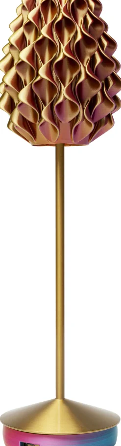 KARE Tischleuchte Swirl Gold Sunset Clearance