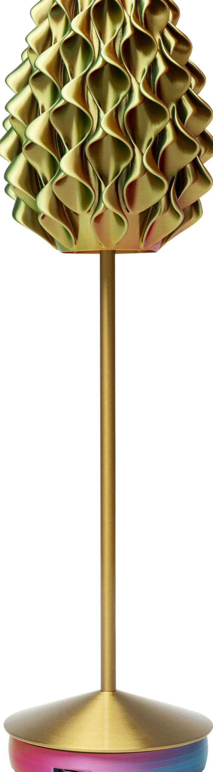 KARE Tischleuchte Swirl Gold Sunset Clearance