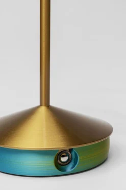 KARE Tischleuchte Swirl Gold Sunset Clearance