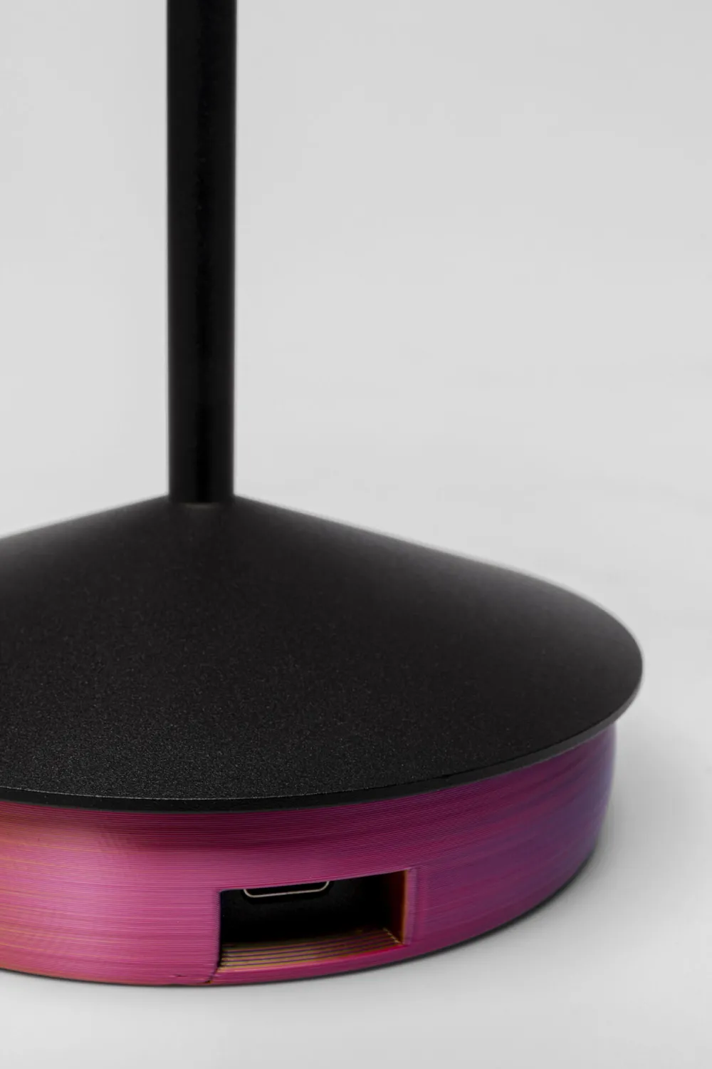 KARE Tischleuchte Swirl Schwarz Sunset Discount