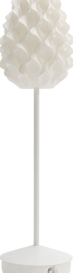 KARE Tischleuchte Swirl Weiß