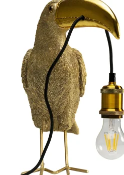 KARE Tischleuchte Toucan Gold 42cm Hot