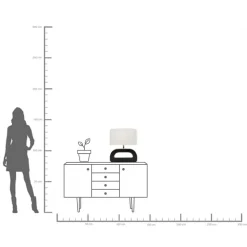 KARE Tischleuchte Tube 52cm Discount