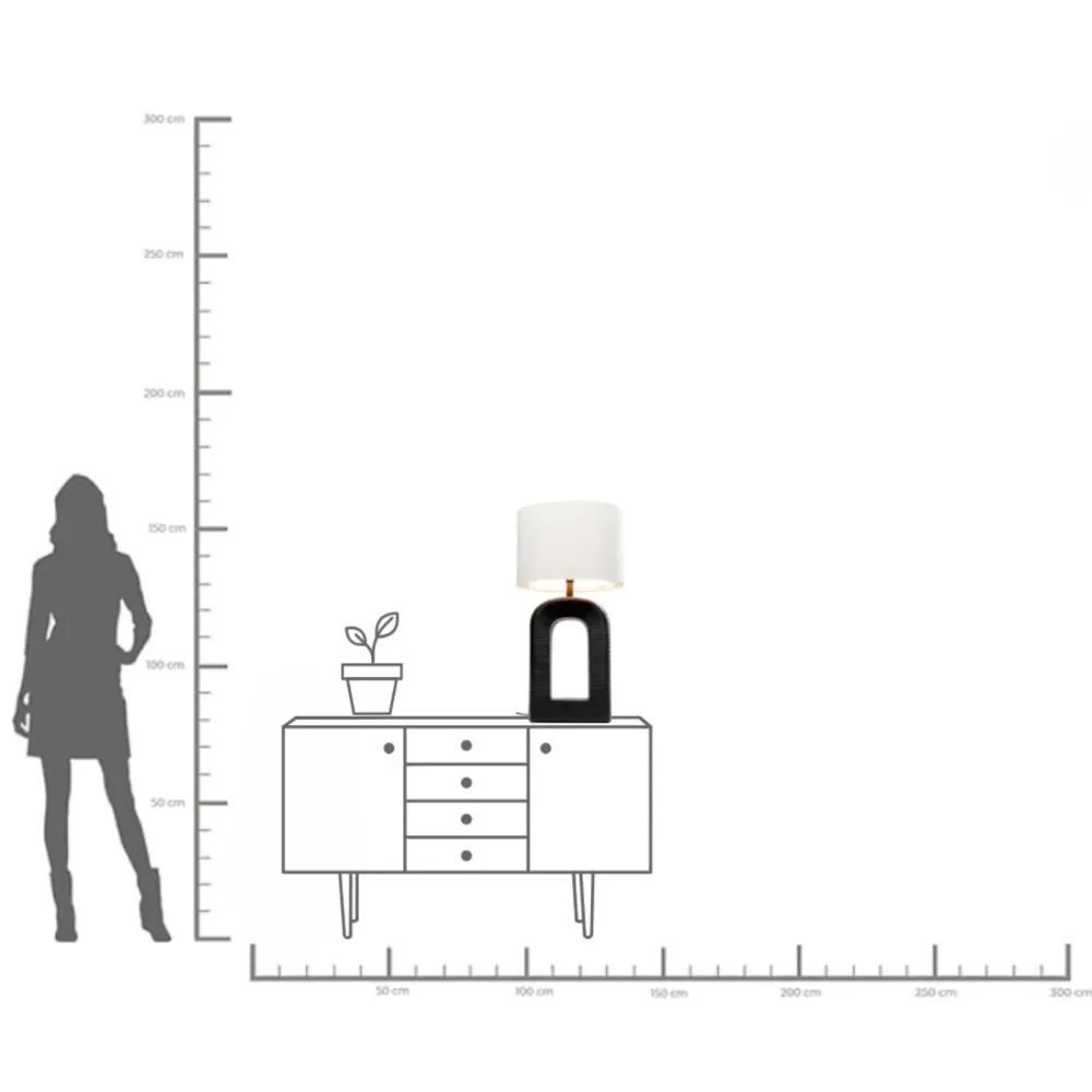 KARE Tischleuchte Tube 79cm Online