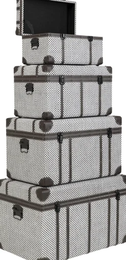 KARE Truhe Espresso (4/Set) Clearance