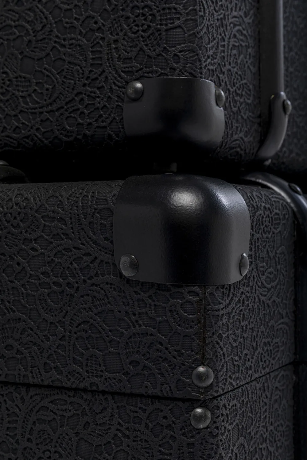 KARE Truhe Voyage Schwarz (3/Set) Hot