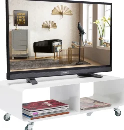 KARE TV Board Lounge M Mobil Weiß Clearance