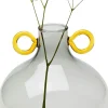 KARE Vase Amore Handle Grau 23cm Best
