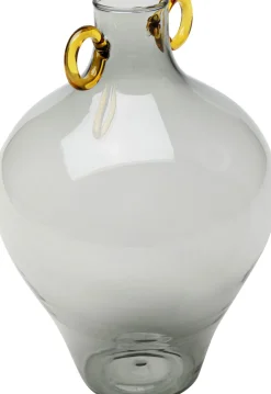 KARE Vase Amore Handle Grau 23cm Best