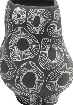 KARE Vase Anemone Grau 33cm Online