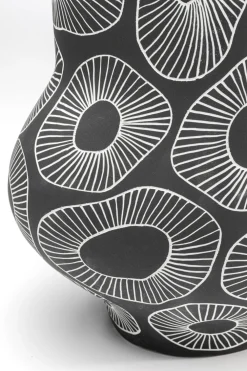KARE Vase Anemone Grau 33cm Online