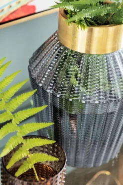 KARE Vase Barfly Grey 30cm Online