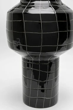 KARE Vase Black Mesh 42cm Outlet