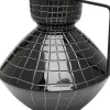 KARE Vase Black Mesh Handle 29cm