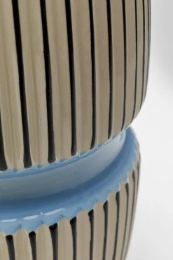 KARE Vase Calabria Blau 31cm Discount