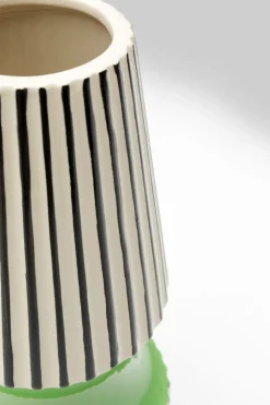KARE Vase Calabria Grün 26cm Outlet