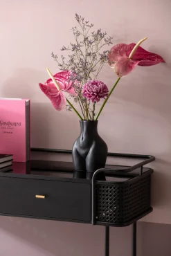 KARE Vase Donna Schwarz 22cm Online