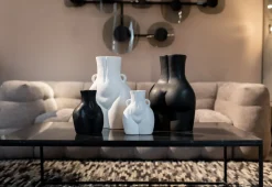 KARE Vase Donna Schwarz 22cm Online