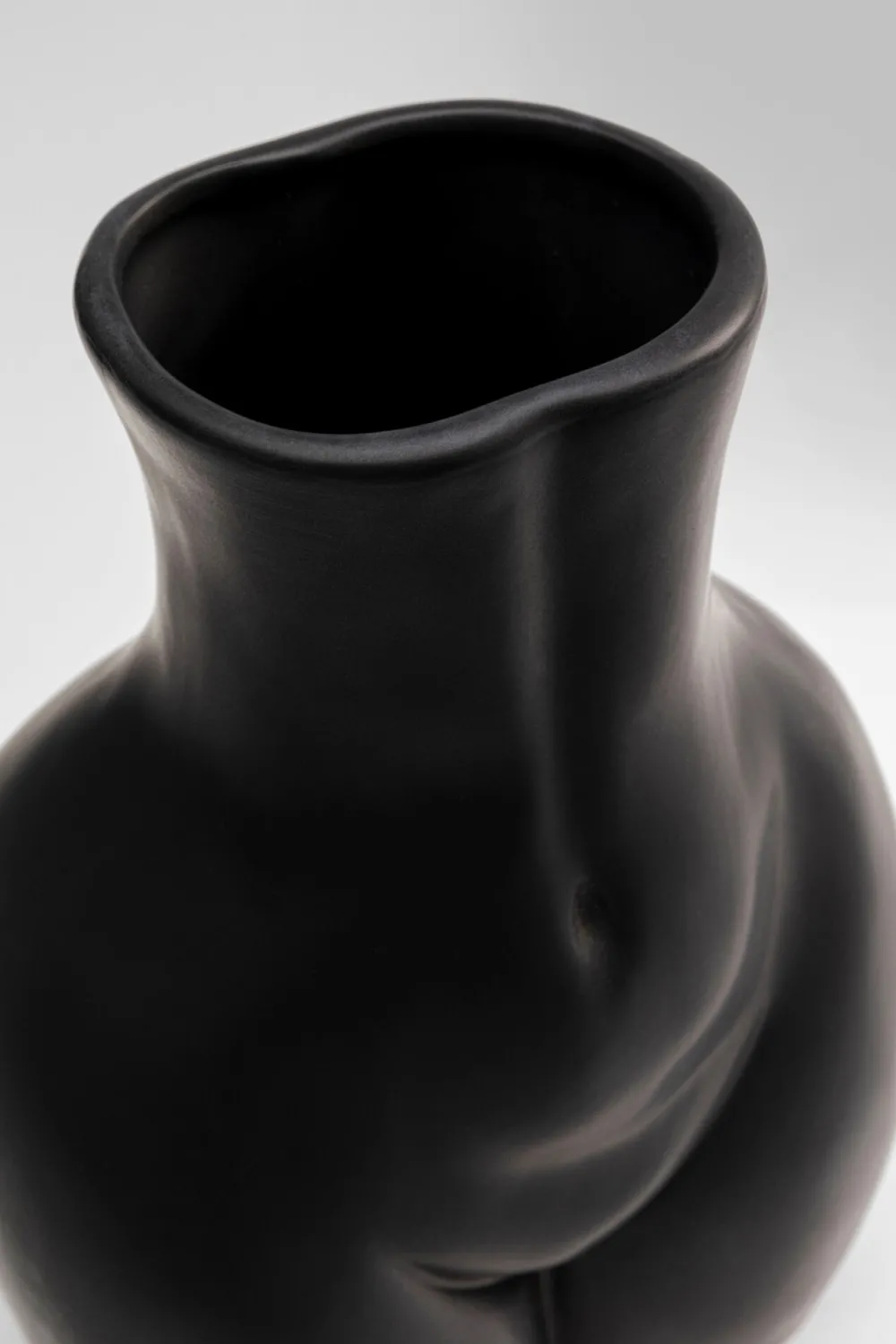 KARE Vase Donna Schwarz 22cm Online