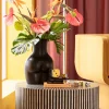 KARE Vase Donna Schwarz 40cm Discount