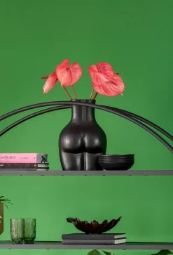KARE Vase Donna Schwarz 40cm Discount