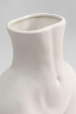 KARE Vase Donna Weiß 22cm Sale