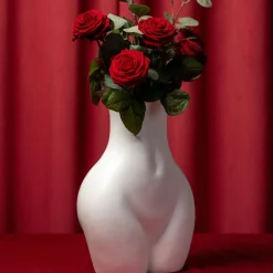 KARE Vase Donna Weiß 22cm Sale