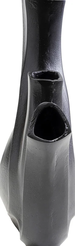 KARE Vase Flame Schwarz 29cm