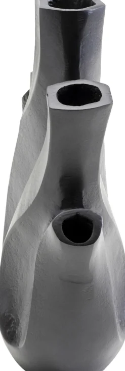KARE Vase Flame Schwarz 25cm Best