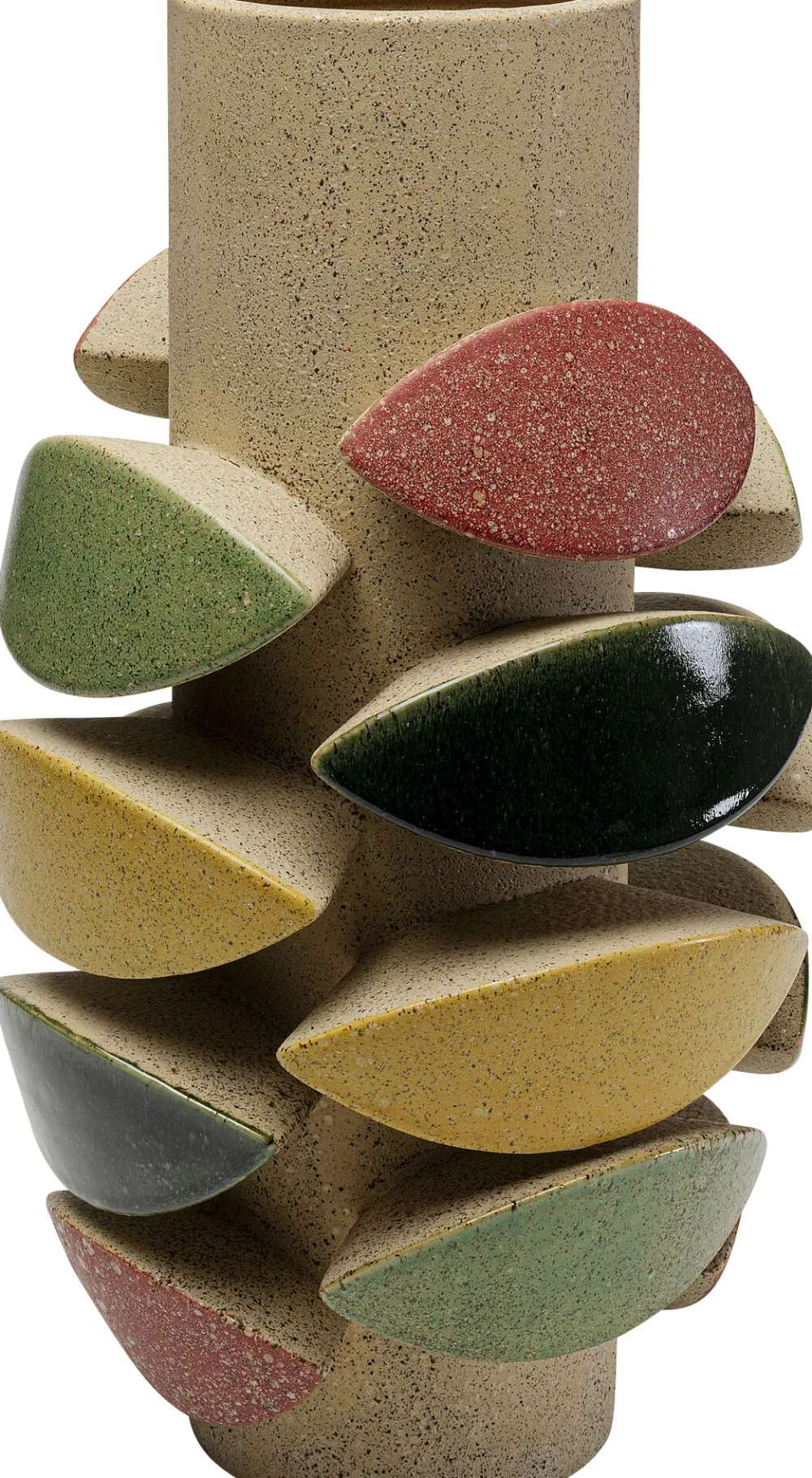 KARE Vase Foglie Colore 40cm New