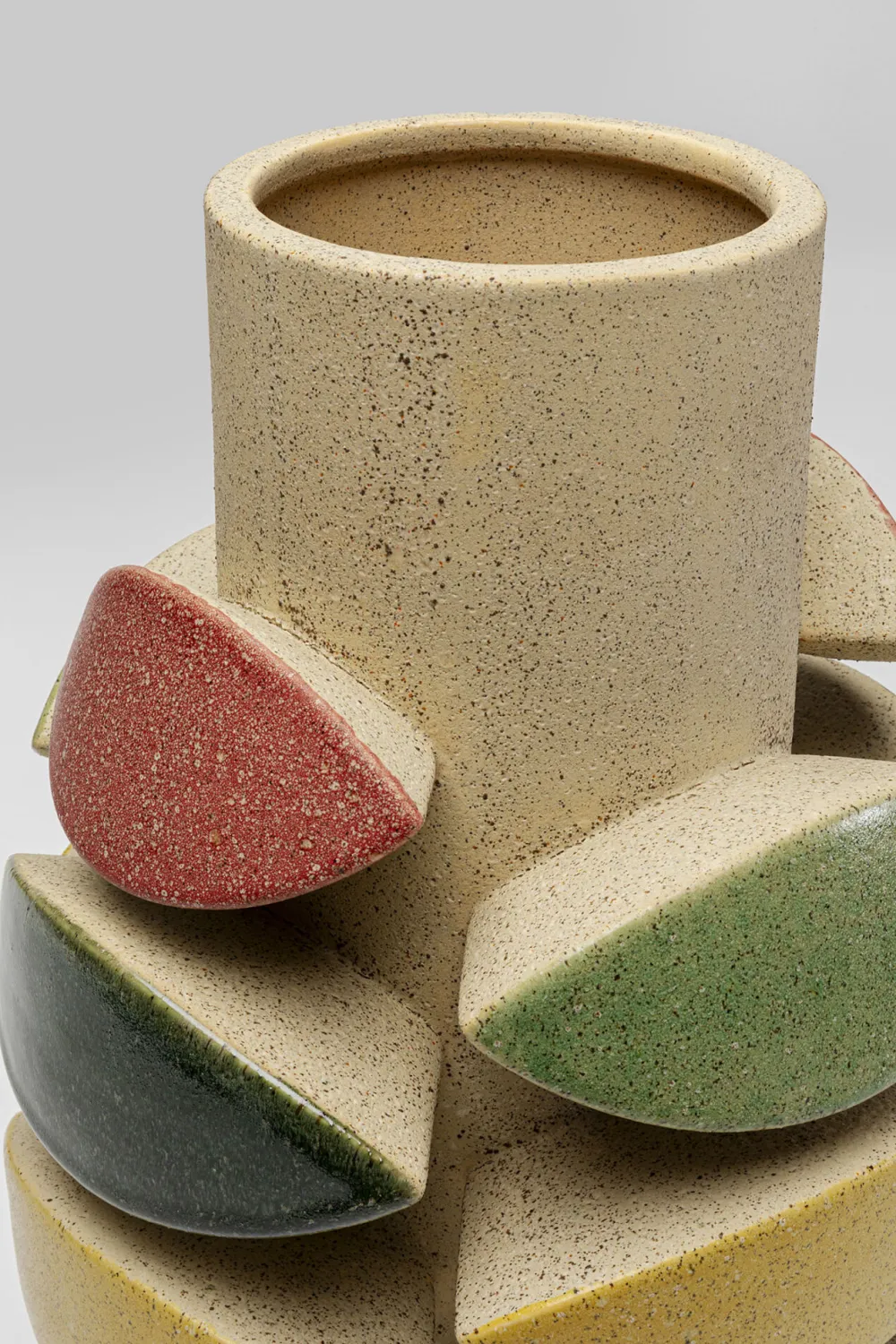 KARE Vase Foglie Colore 40cm New