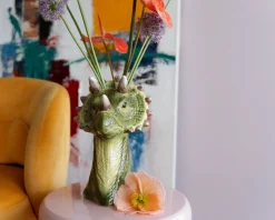 KARE Vase Funny Animal Dino 33cm Clearance