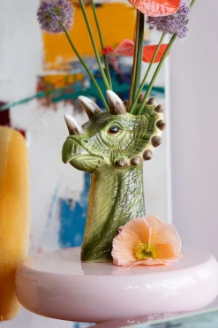 KARE Vase Funny Animal Dino 33cm Clearance