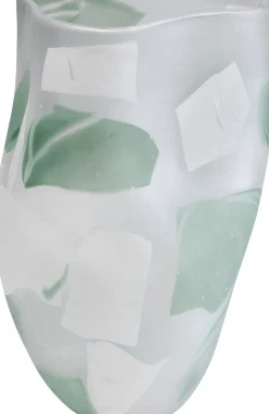 KARE Vase Galicia Grün 28cm Outlet