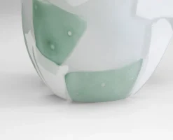 KARE Vase Galicia Grün 28cm Outlet