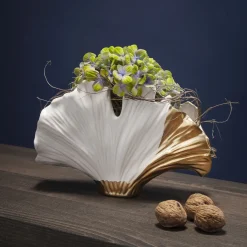 KARE Vase Ginkgo Elegance 18cm Clearance