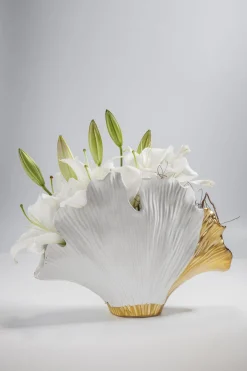 KARE Vase Ginkgo Elegance 18cm Clearance