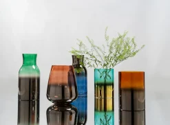 KARE Vase Glow Grün 30cm Best
