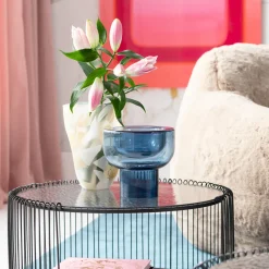 KARE Vase Grazioso Dunkelblau 22cm