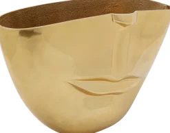 KARE Vase Half Face Gold 46cm Sale