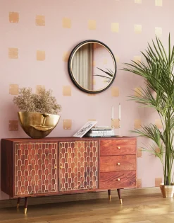 KARE Vase Half Face Gold 46cm Sale