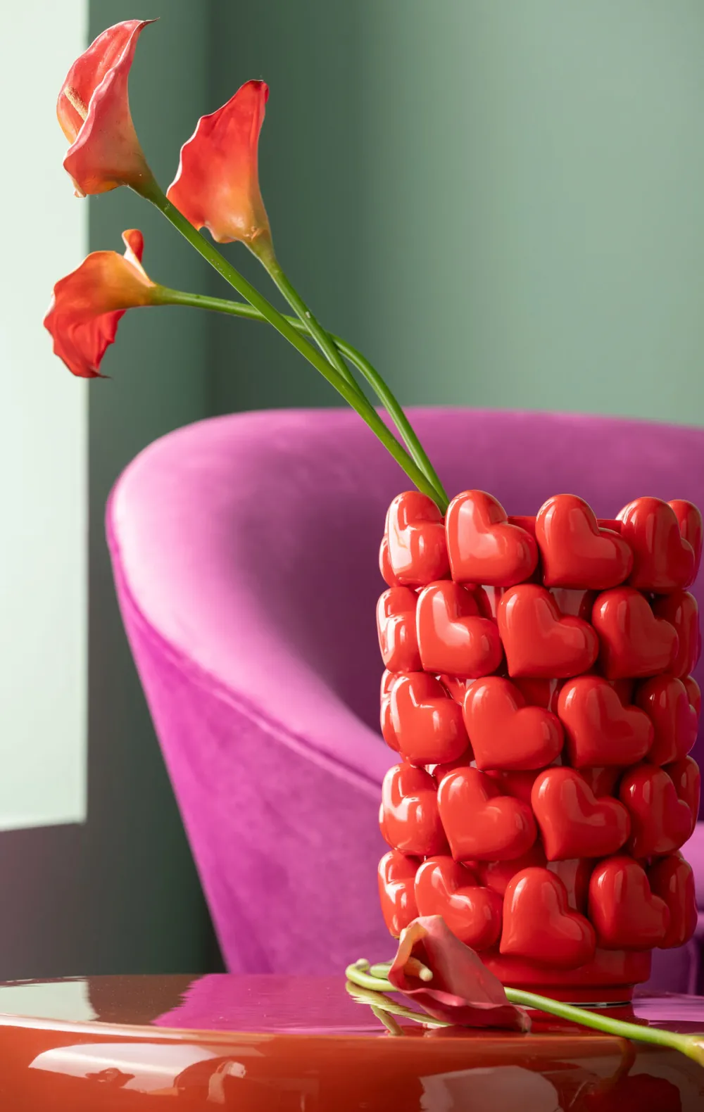 KARE Vase Hearts 33cm Outlet