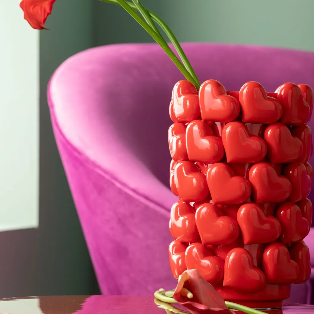 KARE Vase Hearts 33cm Outlet