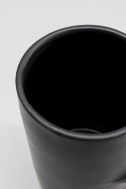 KARE Vase Labbra Schwarz 22cm Online
