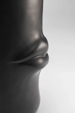 KARE Vase Labbra Schwarz 22cm Online