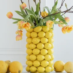 KARE Vase Lemon Juice 43cm Hot