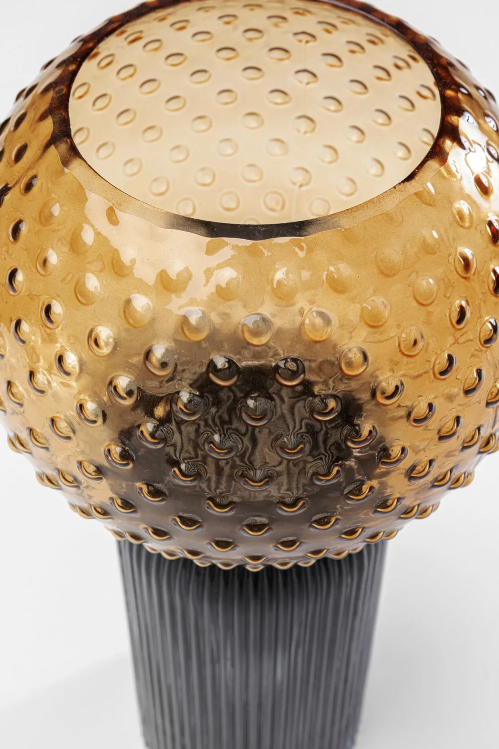 KARE Vase Marvelous Duo Amber Grau 31cm